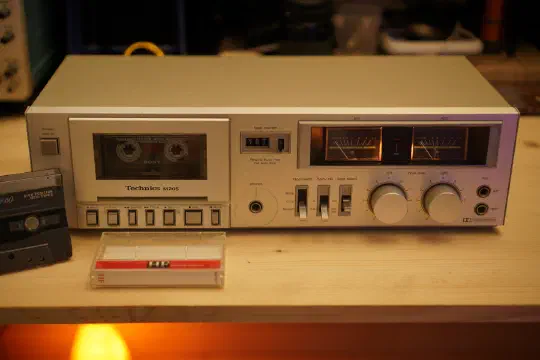 Thorough Cleaning of a Technics M205 Cassette Deck