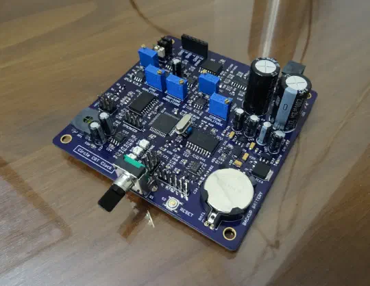Circle Graphics Scope Clock Clone Circuit Design