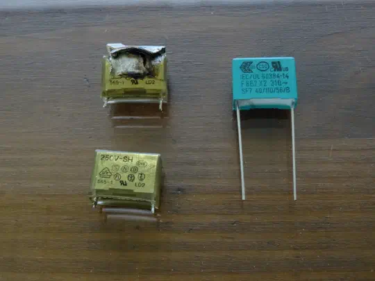 Tektronix 2465B Repair: RIFA Madness