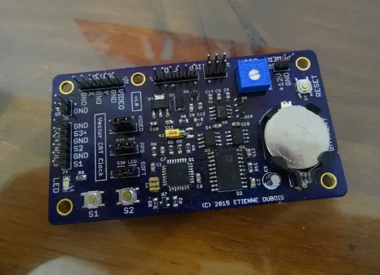 A Simple Scope Clock Clone Circuit Design