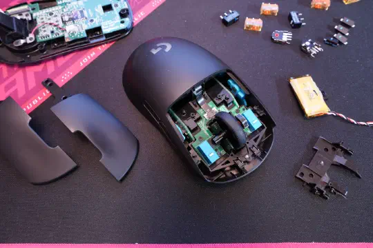 Replacing the Switches of my Logitech G Pro Mouse