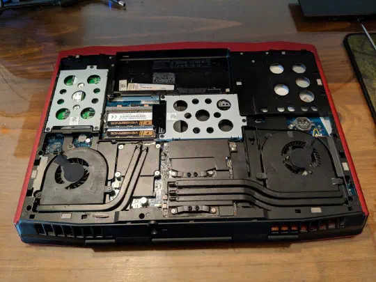 Alienware M17x R4 Upgrades: PSU, GTX 1070, WiFi