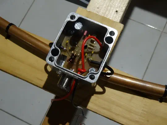 HF Receive Only Active Loop Antenna Build